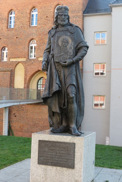 Pomnik w Opolu księcia opolskiego - Władysława II
